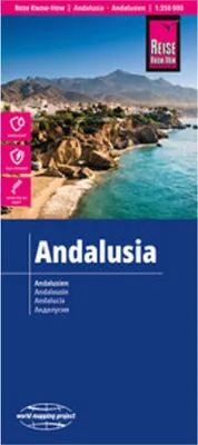 Produktbild von Reise Know-How Landkarte Andalusien / Andalusia (1:350.000)