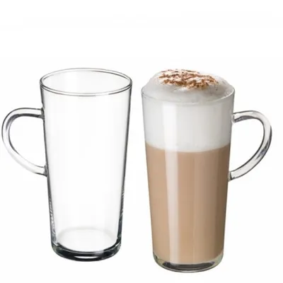 Obrázek produktu pro Simax Skleněné hrnky na latté Karina 350 ml, 4ks