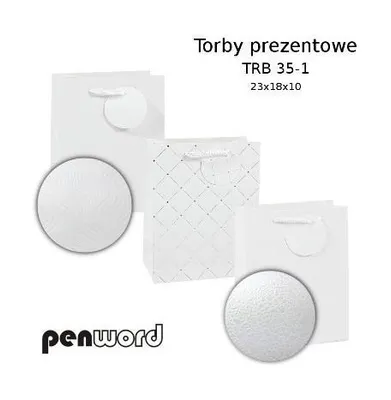Produktbild von Torebka prezentowa 23x18x10cm MIX