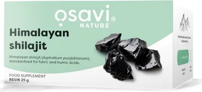 Imagen del producto de Osavi | Shilajit del Himalaya, 500 mg | con un 40-60% de ácido fúlvico