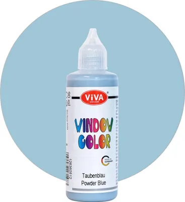 Produktbild von ViVA DECOR Window Color 80ml, Taubenblau