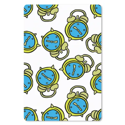 Produktbild von MuchoWow® Mauspad Mousepad Wecker - Cartoon - Schlaf 18x27 cm - Mousepads - Maus Mat - Pad - Mausunterlage