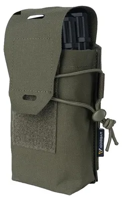 Image de Pochette tactique pour chargeur, sangle MOLLE, fermeture sécurisée, vert ranger