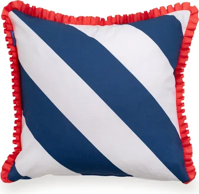 Image de Happy stripes Housse de coussin décorative 50x50 cm