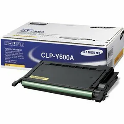 Produktbild von Samsung CLP-Y600A, 4000 Seiten, Gelb