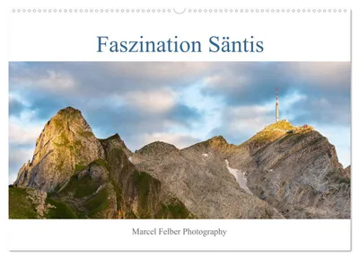 Immagine prodotto di Il fascino del Säntis (calendario da parete 2027, formato DIN A2 orizzontale), calendario mensile CALVENDO
