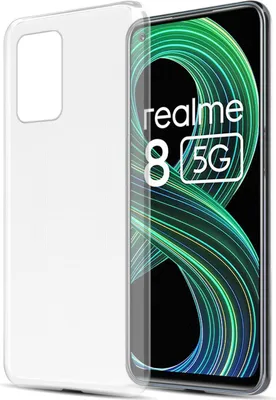 Produktbild von Cadorabo Hülle für Realme 8 5G / V13 / Q3 / Q3i / Narzo 30 5G Schutz Hülle in Transparent Schutzhülle TPU Silikon Cover