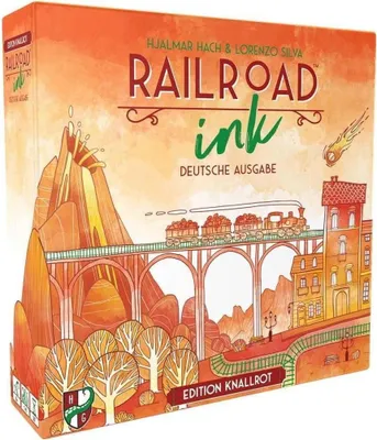 Obrázek produktu pro Railroad Ink: , pro 1-6 hráčů, od 8 let, němčina