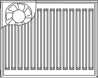 Produktbild von Kermi x-flair, Profil K T22 500x600mm