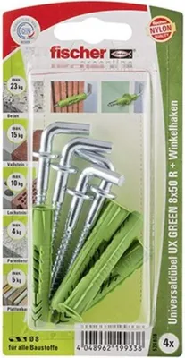 Produktbild von Universaldübel UX GREEN 8x50 R WH K