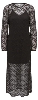 Produktbild von JDYSILVIA L/S LACE MAXI DRESS JRS Mulch S