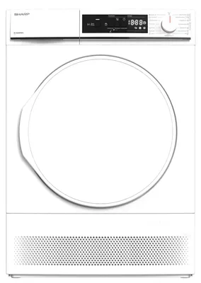 Produktbild von Sharp KD-NCA7S7PW91-DE Kondenstrockner Weiß 7kg 15 Programme SoftTouch-Bedienung