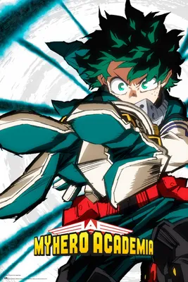 Produktbild von Poster my hero academy izuku midoriya