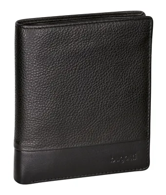 Produktbild von bugatti Kombibörse, Hochformat/coin wallet combi style (14 CC) schwarz