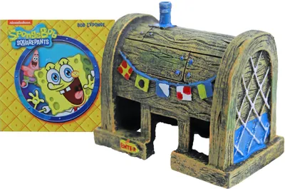 Productafbeelding van Penn Plax Sponge B Mr. Krabs Huis 8CM