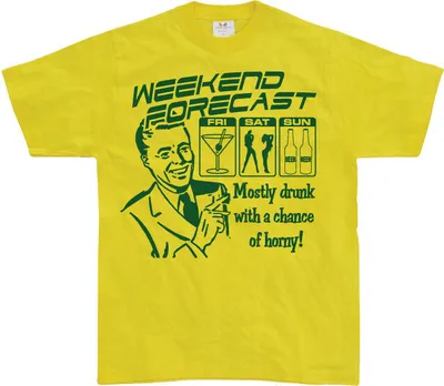 Produktbild von The Weekend Forecast - Medium - Yellow