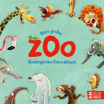 Produktbild von Mein großes Zoo Kindergarten-Freundebuch