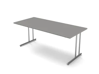Produktbild von Schreibtisch start up BxT 180x80cm grafit