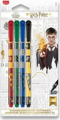 Obrázok produktu pre maped 749600 4 maped HARRY POTTER Fineliner farbsortiert 0,8 mm