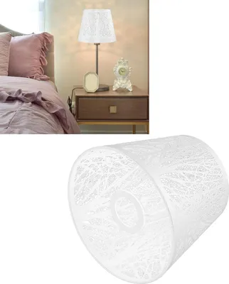 Produktbild von Moderner E27-Lampenschirm aus Metallgeflecht, Mini-Lampenschirm in Waldbaumform für Schlafzimmer und Wohnzimmer