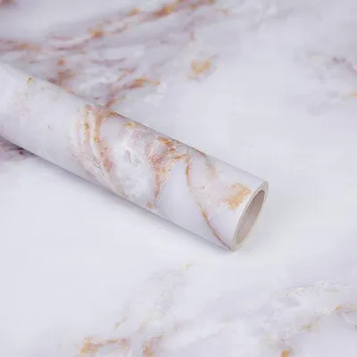 Produktbild von Unyqoos® selbstklebende Marmorfolie für Möbelrenovierung, 40 x 300 cm, wasserdichtes Vinyl