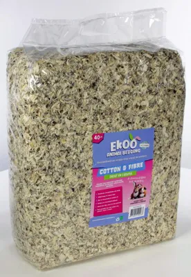 Productafbeelding van Ekoo Katoen | houtvezel bodembedekking | 15 of 40 liter | stofarm en absorberend 40 Liter