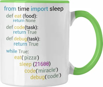 Produktbild von Trendation - Coder Tasse Geschenk für Programmierer Softwareentwickler Nerds Geschenkidee (Grün)
