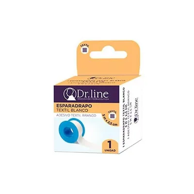 Produktbild von Dr. Line White Textile Tape 5x2,5cm X12