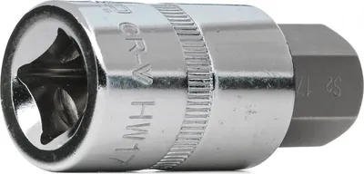 Produktbild von Sechskant-Bit auf Stecknuss 1/2", H17 x 55 mm