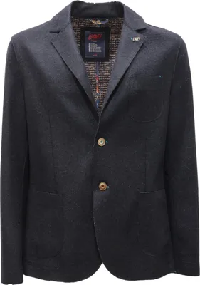 Produktbild von 8568AI giacca uomo BOB POLE men stretch wool blend jacket blue