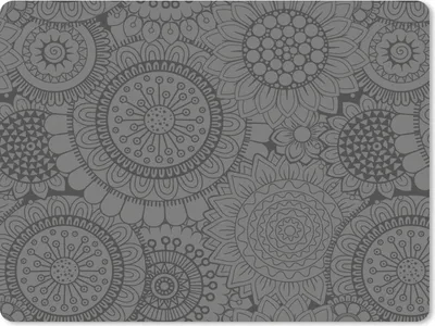 Produktbild von MuchoWow® Mauspad Mousepad Design - Bohème - Sonnenblume 23x19 cm - Mousepads - Maus Mat - Pad - Mausunterlage - Schreibtischunterlage - Mauspad