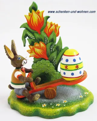 Produktbild von Hubrig - Hasenland "Ostereierwippe" ca. 12 x 10 cm