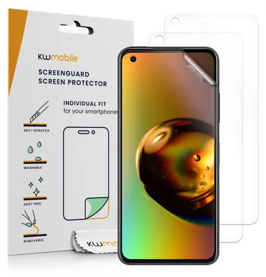 Produktbild von kwmobile 3x Displayschutzfolie kompatibel mit Asus Zenfone 10 Folie - klare Schutzfolien Set in transparent