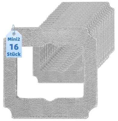 Reinigungstücher für Winbot Mini 2, 16 Stück, Mikrofaser
