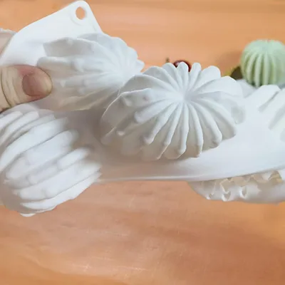 Produktbild von 3D Kaktus Silikonform - Dekorationswerkzeug - 8 Stück - Für Kuchen und Süßigkeiten