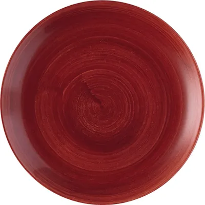 Obrázok produktu pre CHURCHILL Stonecast Rust Red Teller flach, coup, ø: 260 mm