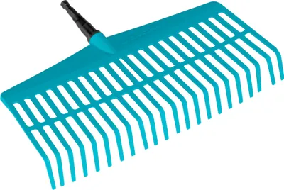 Produktbild von Gardena combisystem miotła z grabiami 3101-20 poręczna miotła z zębami szerokość robocza 43 cm