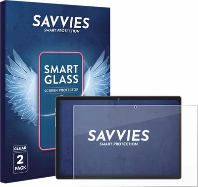 Produktbild von 2x Savvies Schutzglas Folie für Dghrti TAB30 10.1" 9H Panzer Schutzfolie Glas Displayschutz klar transparent