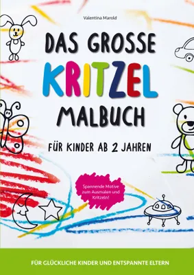 Produktbild von Das große Kritzelmalbuch für Kinder ab 2 Jahren