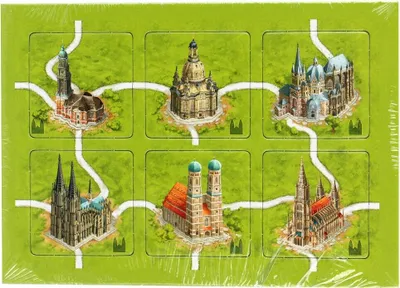 Produktbild von Carcassonne - Kathedralen in Deutschland Promo Mini Erweiterung (neue Edition)