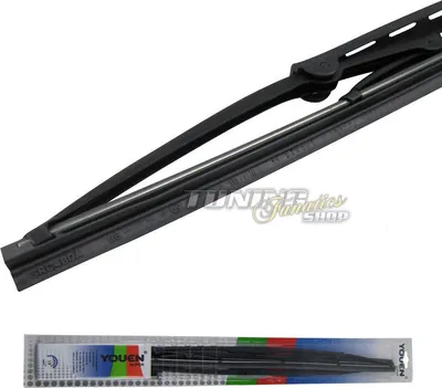 Produktbild von 1x Premium CLASSIC Scheibenwischer Heckwischer Wischer HINTEN Metallbügel 330mm