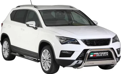 Produktbild von Edelstahl Seitenschweller Schwellerrohre für Seat Ateca 2016-2020 Schwarz