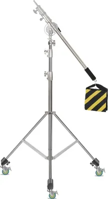 Zdjęcie produktu dla Trójnóg, super stabilny, składany, kółka C Stand