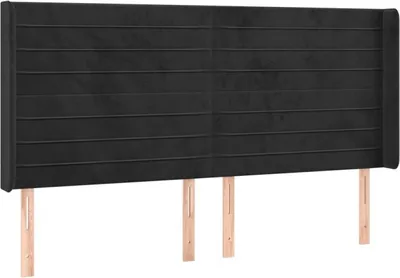 Imagen del producto de vidaXL Cabecero con orejas, color , 163x16x118/128 cm, terciopelo