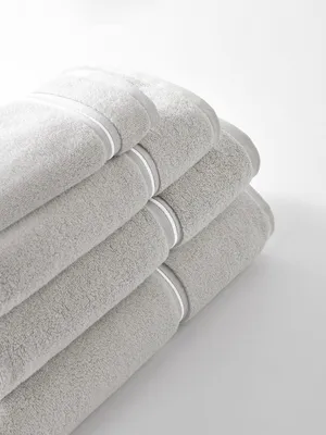 Zdjęcie produktu dla Ręcznik Do Rąk Twarzy Kapielowy Bawełniany 100% Bawełna 50X90 Libre Szary+Biała Biza
