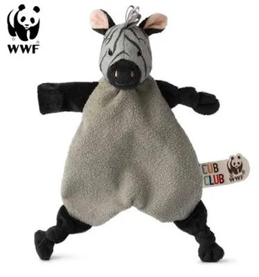 Produktbild von Cub Club - Ziko das Zebra Schmusetuch (grau, 30cm)