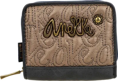 A close-up studio shot of a wallet.