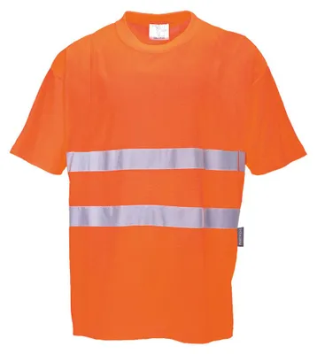 Obrázok produktu pre Portwest S172 Bavlnené pohodlné tričko oranžové veľkosť 4XL
