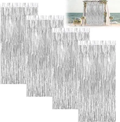 Image de Moustiquaire argentée 100 x 200 cm pour porte-fenêtre