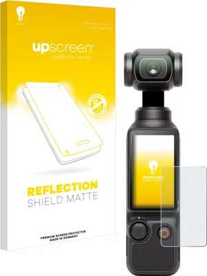 Produktbild von upscreen Schutzfolie für DJI Osmo Pocket 3 Displayschutz Displayschutzfolie Folie Matt Entspiegelungsfolie